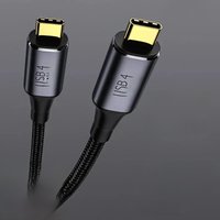 USB4.0 40Gbps data cable 5A PD 100W fast charging USB C to Type C cable support 8K@60Hz For Thunderbolt Macbook Pro Cable