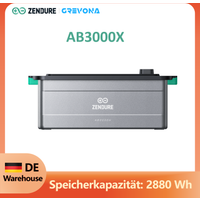 Zendure SolarFlow AB3000X Erweiterungsbatterie Halbfest‑State‑Akku für Balkonkraftwerk Speicher