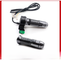 AliExpress NONE 12V-72V Universal Handlebar Grips Three Speed Turn Handle Throttle Accelerator for Citycoco Electric Scooter Bike Accessories