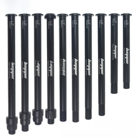 AliExpress heppe HEPPE MTB Road Bike Thru Axle Rear Hub Thru Axle Front Fork Shaft Skewers 12x100 12x110 12x142 12x148 M12xP1.0/P1.5/P1.75