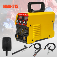 MMA-315 Tragbares Schweißgerät Inverter-Lichtbogenschweißgerät 20-315A Einstellbar Heimwerker-Digitalanzeige Schweißausrüstung Werkzeuge