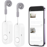 ORIA Upgraded Bluetooth Hygrometer 2PCS Wireless Thermometer Indoor Temperature Humidity Sensor Temp Humidity Monitor