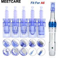 A6 Dr Pen Cartridge Needle Bayonet Tattoo Needles Microneedle Mesotherapy 9pin 12pin 36pin 42pin 3D 5D Round Nano Microneedling