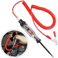 3-36V DC Car Truck Voltage Circuit Tester Digital Display Electric Pen Probe Pen Light Bulb Automobile Diagnostic Tools