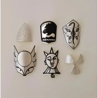AliExpress For bicycle badges made of thin aluminum alloy decorative accessories for bicycle headtubes