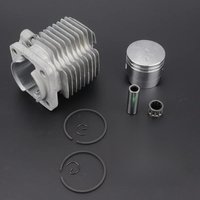 AliExpress NONE Motorcycle Dirt Pocket Bike 49cc 2 Stroke 44mm Cylinder Block body Piston ring Kit 12mm Pin for Mini Moto ATV Quad Minimoto