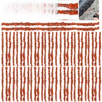 AliExpress NONE 50/100PCS Tubeless Tire Repair Strips Rubber Strip Tires Repair Tool Bike Tyre Puncture Repairing Plug Seal Tools Tire Accessory