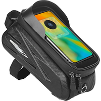 AliExpress OFFBONDAGE Phone Hard Case Waterproof Reflective Large Capacity Top Tube Bag Mtb Road Bicycle Saddle Bag Head Bag Front Beam Bag