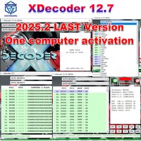 Xdecoder 12.7 2025.2 ECU Files DTC OFF Delete DTC Remover Disable Error off for EDC16 EDC17 License Activated PK Xdecoder 10.3