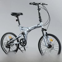 AliExpress LISM Selfree Phoenix Brand Soft Tail Shock-absorbing Folding Bicycle Portable Variable Speed Small Wheel Adult Folding Bicycle