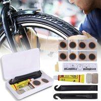 AliExpress Bicycle Tire Repair Tool Set Flat Tire Patch Rubber Glue Mountain Road Bike Motorcycle Inner Tube Puncture Patch Tire Repair Kit