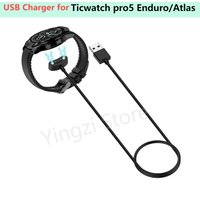 USB Cable Magnetic Charger for Ticwatch Atlas /Ticwatch Pro 5 Enduro Charger Replacement for TicWatch Pro5 Enduro /Atlas