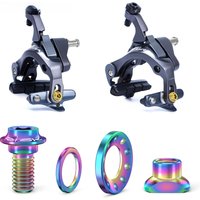 AliExpress RISK C-Brake Shoes Fixing Bolts Kit Titanium Alloy Road BikE C-Brake Caliper Brake Pad Fixing Screw Kit R8000 UT6800 DA9000