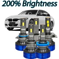 150W 20000LM H4 H7 LED Headlights 6000K White Headlamps H1 H11 Led 9005 HB3 9006 HB4 Car Light Bulbs With double copper tube