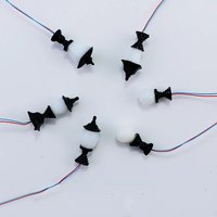 1:100 Scale Model Led 3V Street Lamp Lawn Lights Single Head Train Layout Landscape Dioramam Kits 5pcs/10pcs