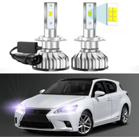 2Pcs Car LED Headlight Bulbs For Lexus CT 200h CT200h 2011 2012 2013 2014 2015 2016 2017 2018 LOW Beam with ACEM-X Chips