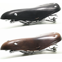 AliExpress G98 Bicycle Saddle Pure Cowhide Handmade Seat Custion Bike Sport Retro Vintage Bicycle Cycling Saddle