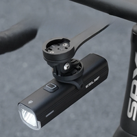 AliExpress ESLNF Bike Lights MTB High Lumen Waterproof Aluminum Alloy Headlights Carbon Fiber Bracket Road Bike USB Charging Riding Parts