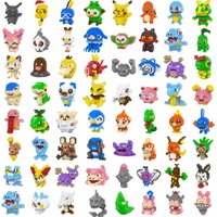 Pokemon new 108 style Small Simple Building Blocks Pikachu Action Toys Graphics Diamond Mini Model Pocket Monster Collect Gift