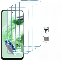 5Pcs HD Screen Protector For Xiaomi Redmi Note 9 10 11 12 13 Pro 10S 11S Tempered Glass For POCO X3 Pro X4 X5 X6 F3 F4 F5 Glass