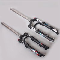 AliExpress BUCKLOS Folding Bike Fork Oil Suspension 20 Inch Bicycle Fork 9*100mm Quick Release MTB BMX Forks 20in Bicycle Front Forks