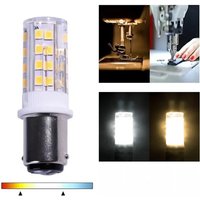 BA15d Double Contact Bayonet Base LED Corn Bulb LED Light Bulb 220V for Sewing Machine Pfaff Singer Privilege Bernina etc Lamp