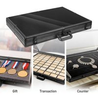 Collection Display Frame Display Cabinet Storage Box Trading Card Display Case Spacious Lockable With Handle Jewelry Display Cas