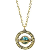 League of Legends Arcane Season 2 Jinx Ekko Head Portrait Rotating Necklace Blue Rose Design Collectible Model Toy Gift