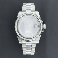 40mm silver watch case, sapphire crystal glass, compatible with a variety of movements including NH35, NH36, NH34, ETA2824, 2836