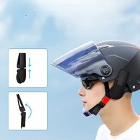 AliExpress NONE Summer Motorbike Electric Bike Helmet Headset Fix Clamp Multifunctional Steel Clip Plastic Clip Helmet Bluetooth Headset Clamp