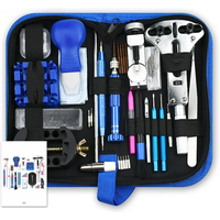 Watch Repair Tool Kit Watch Link Pin Remover Shell Opener Spring Bar Remover Clock Battery Replacement Strap Needle Set Accessor