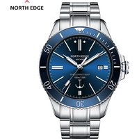 NORTH EDGE ANCHOR 42 MM Männer Mechanische Armbanduhr Luxus Saphirglas MIYOTA 8215 Automatische Uhren 10bar Wasserdichte Uhr Männer