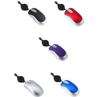 USB C Corded Mouse Laptops Mouse Corded Mouse Optical Travel Mouse Retractable Cable for PC Desktop Mouse Notebook