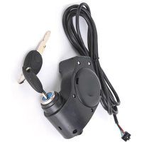 AliExpress Qiilu E-Bike Thumb Throttle Digital Battery Voltage Display Switch Power with Key Lock E-Bike Voltage Display E-Bike Battery Display