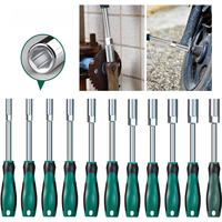 5-14mm Hexagonal Screwdriver Multi-size Socket Wrenches Nut Driver for Automotive Mechanical Home Repair Hex Bit Hand Tools