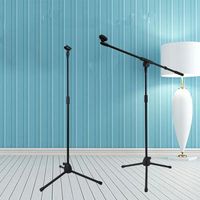 Hot Sale Popular ML1-3 Live Microphone Lift Stand Floor Stage Performance Vertical Tripod Professional Recording Studio Brackets