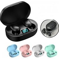 E6S Wireless Bluetooth Earphones TWS Bluetooth Headset Wireless Earbuds Noise Cancelling Earphones with Microphone Headphones