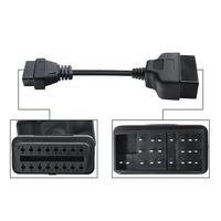 OBD2 Cable Adapter for Toyota 22 Pin to16 Pin Female OBD 2 OBDII Connector Adapter cable Car Diagnostic Cable for TOYOTA