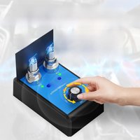 OBDResource Car Spark Plug Tester Pro With Black Board Dual Holes 220V&110V 0-6000rpm Engine Ignition Coil Spark Tester Tool