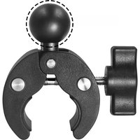 25MM 1'' Ball Handlebar Clamp Mount Base Mount 1'' Ball for Double Socket Arm Bike Motorcycle Phone Holder