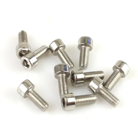 AliExpress 10pcs Bicycle Hexagon Screws Brake Rotor Bolts M5x12mm Stainless Steel Road Bike Fixing Screws Silver Cycling Accessory MTB Part