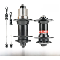 AliExpress NONE Novatec Bicycle Hubs D041/D442SB MTB Bike Hub CR-MO Steel Freehub Cassette 7 Bearings 12S Micro Spline 12 Speed 32 Holes