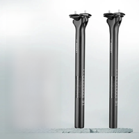 AliExpress Lexon LEXON Ultralight Carbon Bike Seatpost 27.2/31.6MM 0MM Offset MTB/Road 400MM Seat Tube Cycling Bicycle Seating Accessories