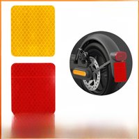AliExpress Scooter Rear Fender Reflective Warning Sticker for Xiaomi M365 Pro 2 Electric Skateboard Back Mudguard Sticker Cycling Accessori