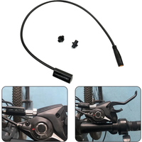 Ebike Brake Sensor For MS-BK-ES With 3-pole Yellow Female Power Cut Off Brake Sensor Electric Bicycle Accessories