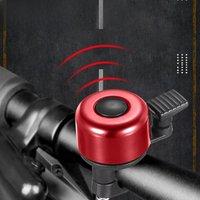 AliExpress pinmoap Bicycle Bell Alloy Mountain Road Bike Horn Sound Alarm Doorbell Safety Warning Cycling Handlebar Waterproof Mini Bicycle Horn