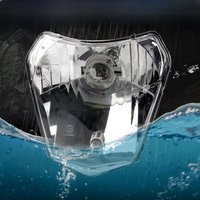 AliExpress PowerMotor For KTM Motorcycle Headlight Plate Halogen EXC XC SX XCW EXCF SXW SXF 125-500 2015-2021 Enduro Dirt Bike Motocross Headlamp