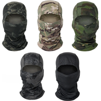 AliExpress NONE 5Pcs/Set Camouflage Balaclava Hat Cycling Full Face Mask Multi Functional Scarf Headscarf Motorcycle Bike Skiing Helmet Lining