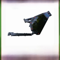 AliExpress US Stock NBpower Enduro Ebike Frame, Black Stealth Bomber Frame for 3000W/ 5000W/8000W Motor Electric Bicycle Inside Battery