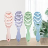 Hollow Out Hair Brush Scalp Massage Combs Hair Styling Detangler Hairbrush Fast Blow Drying Detangling Tool Wet Dry Curly Hair